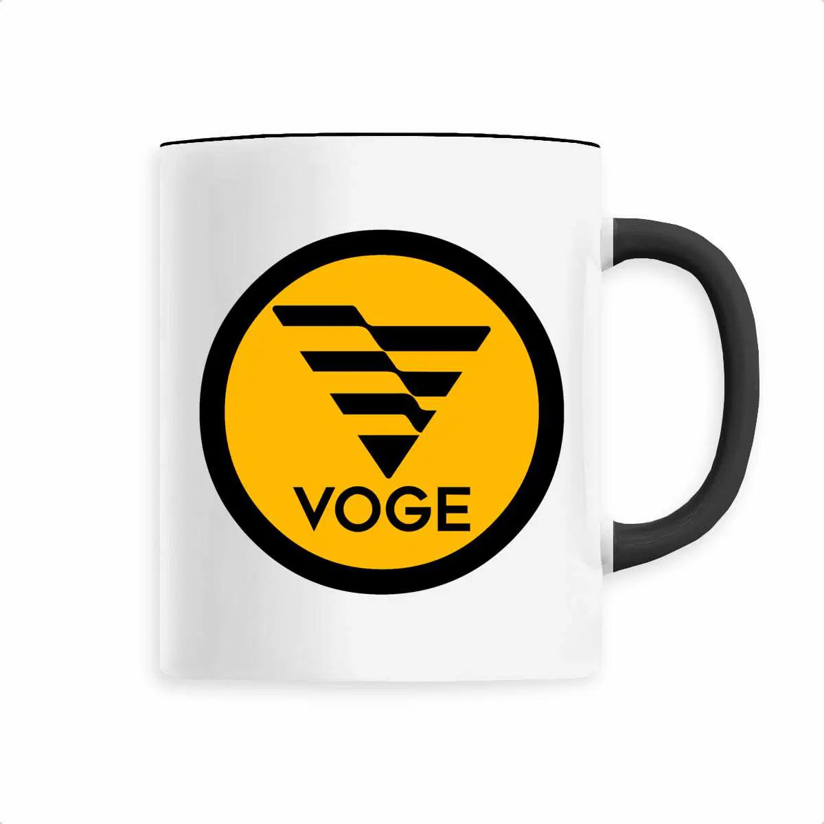 Mug blanc brillant en céramique • Voge