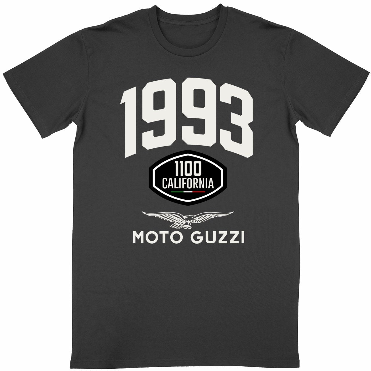 T-shirt noir manches courtes Moto Guzzi 1100 California