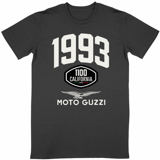 T-shirt noir manches courtes Moto Guzzi 1100 California