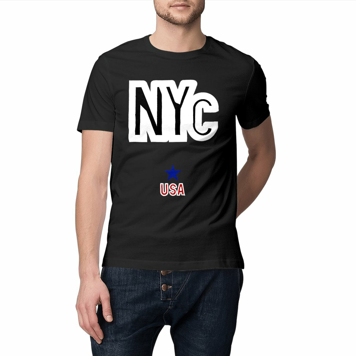 T-shirt manches courtes New York NYC USA