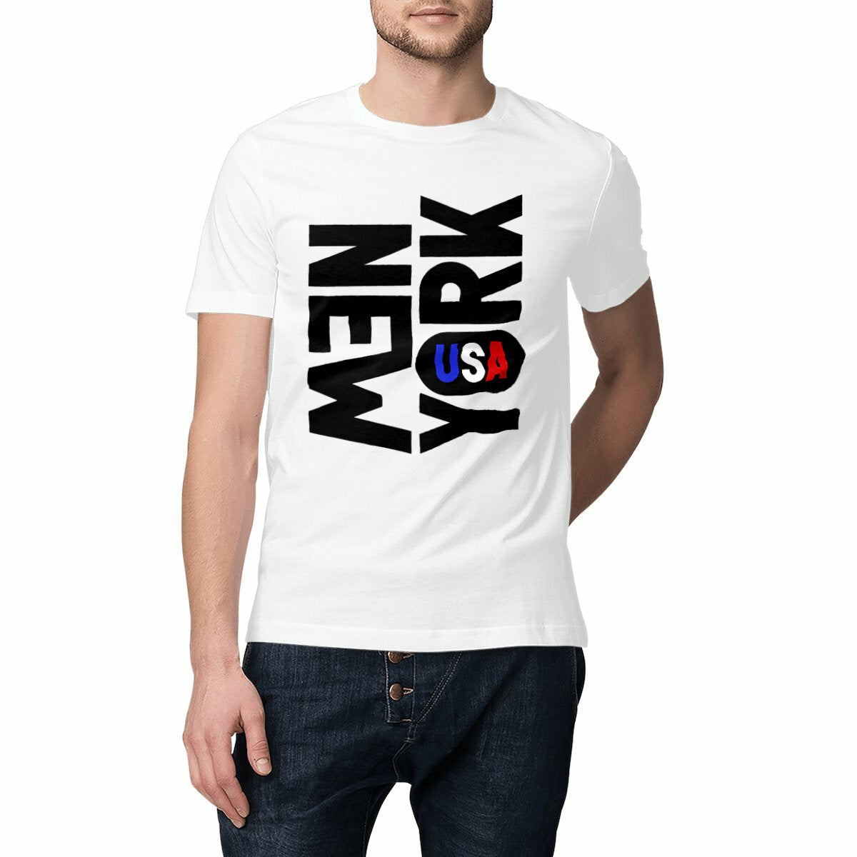 T-shirt manches courtes New York NYC USA